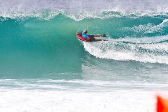 Brian Wise at Ehukai Beach Park