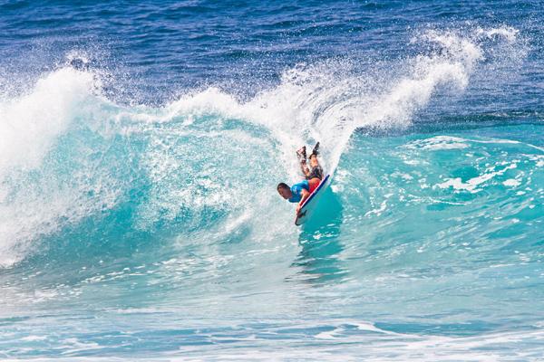 Brian Wise, cutback at Pipeline