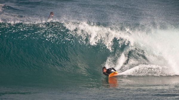 Conrad Bernhardt, bottom turn at Lucien