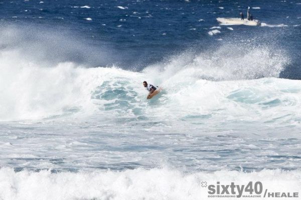 Cutback at Les Arches