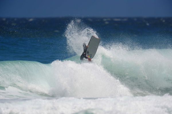 Stephen du Preez at Koeel Bay (Caves)