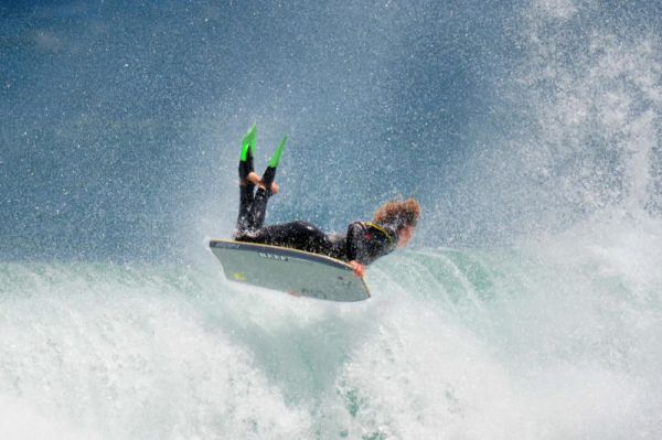 Tiaan Hoeben at Koeel Bay (Caves)