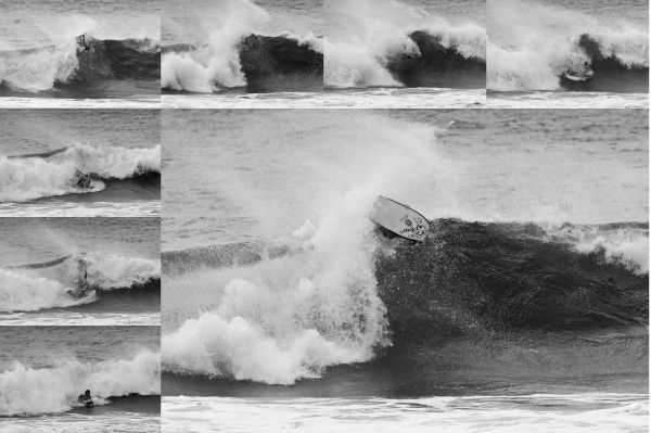 Isabela Sousa, ARS (air roll spin) at Pipeline