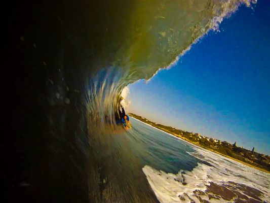 Brendon van Rooyen, tube/barrel at gardens