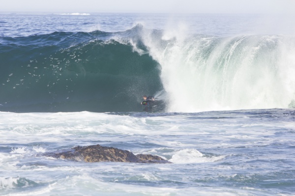 Mark McCarthy, bottom turn at Tand