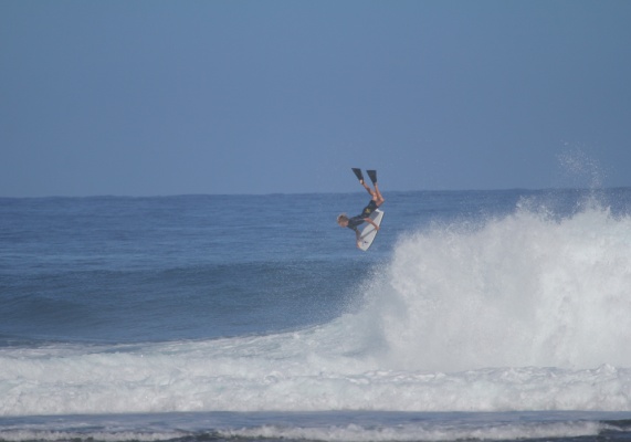 Tanner McDaniel, gainer flip at Rocky Point