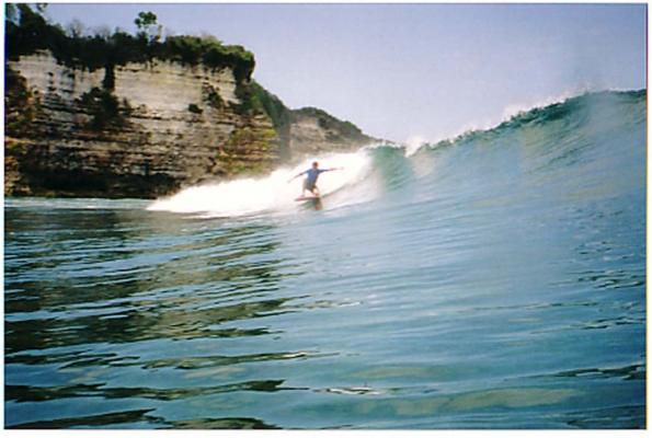 Adrian Barrett at Uluwatu