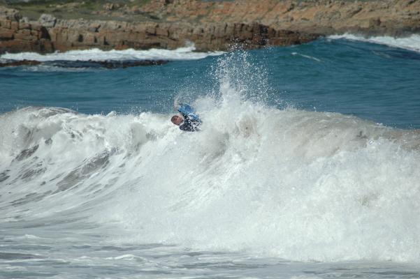 George Wolfaard at Onrus Beach