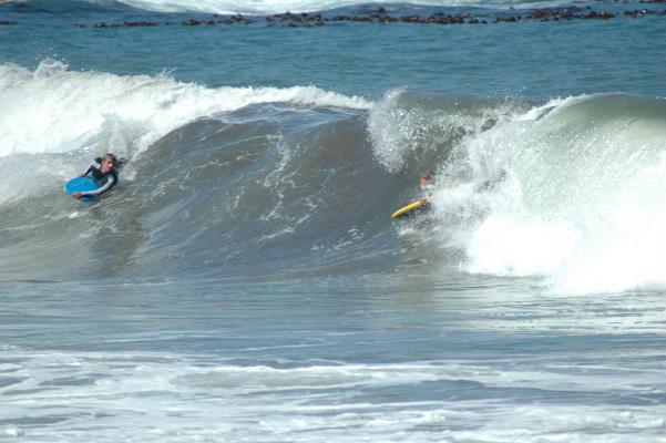 George Wolfaard at Onrus Beach