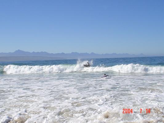 Byron Loubser at The Wedge (Plett)