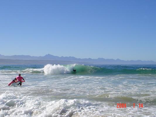 Byron Loubser at The Wedge (Plett)