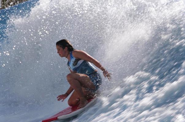 Natalie Daniels at South Padre Schlitterbahn