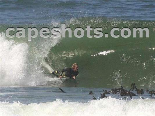 Byron Loubser at Kalk Bay