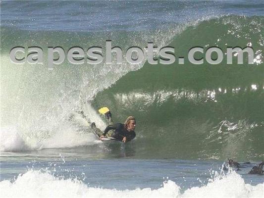 Byron Loubser at Kalk Bay