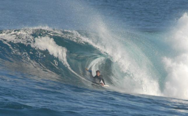 Attie van Heerden at Suck Rock