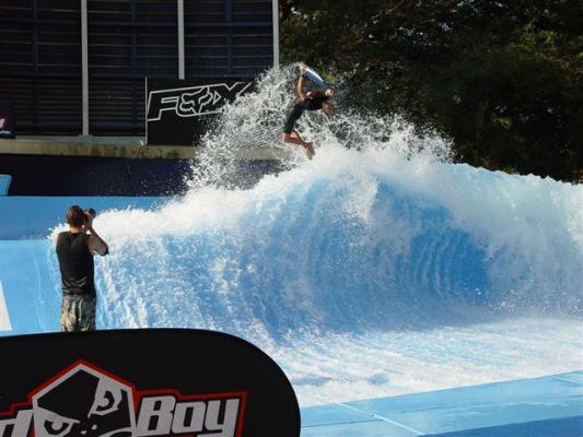 Wesley Fischer at Wavehouse (Durban)