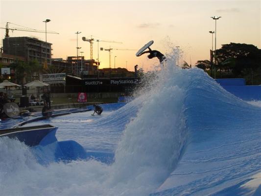 Wesley Fischer at Wavehouse (Durban)