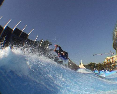 Wesley Fischer at Wavehouse (Durban)