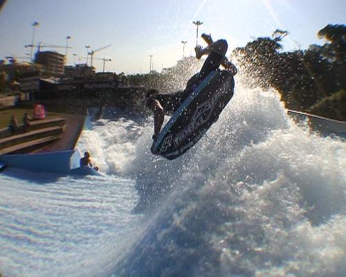 Wesley Fischer at Wavehouse (Durban)