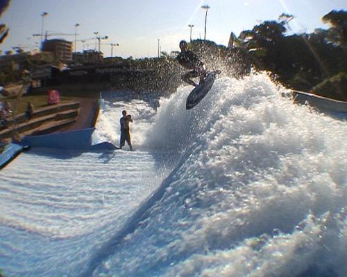 Wesley Fischer at Wavehouse (Durban)