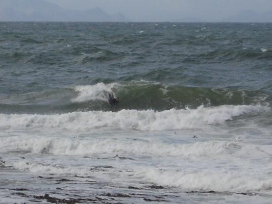 Byron Loubser at Kalk Bay