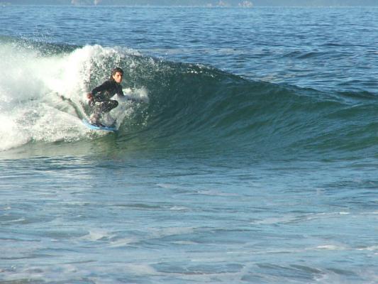 Ali Daynes at Glen Beach