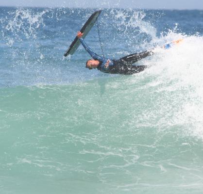 Adam Morley at Koeel Bay (Caves)