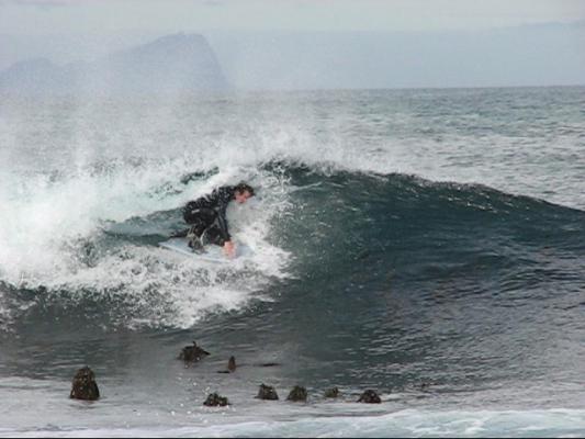 Chris Snooke at Glencairn reef