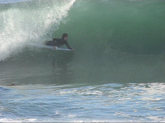 Chris Snooke at Glencairn reef