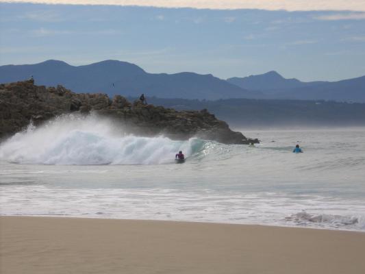 Pieter de Jager at The Wedge (Plett)