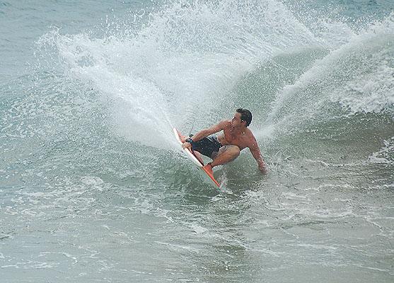 Justin Fitzel at North Beach