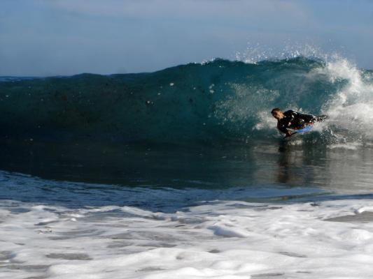 Shamier Croeser at Dias Beach