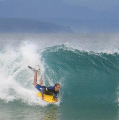 John Bozman at The Wedge (Plett)