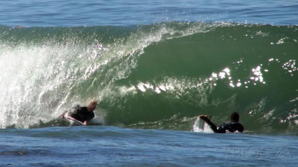 Byron Loubser at Kalk Bay