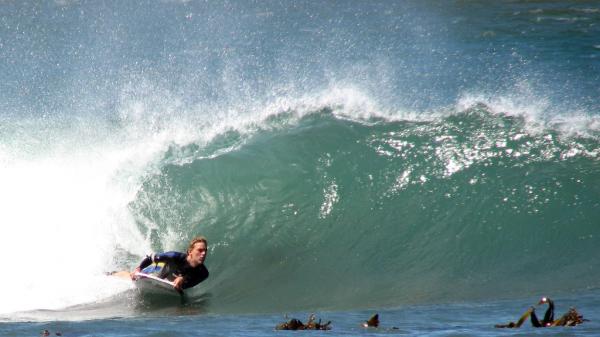 Byron Loubser at Kalk Bay