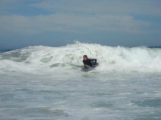 Jeandre de Villiers at Glen Beach