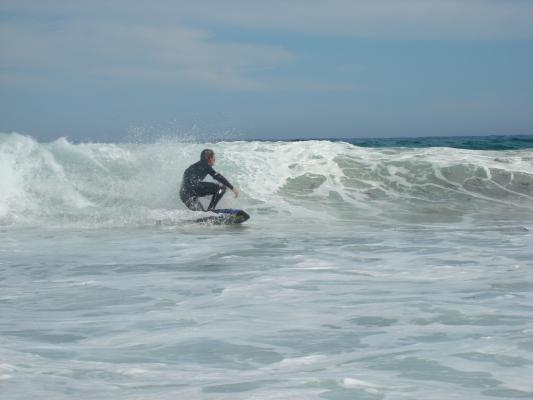 Jeandre de Villiers at Glen Beach