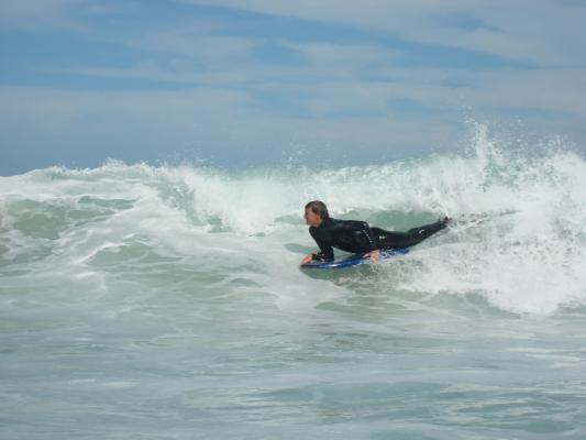 Jeandre de Villiers at Glen Beach