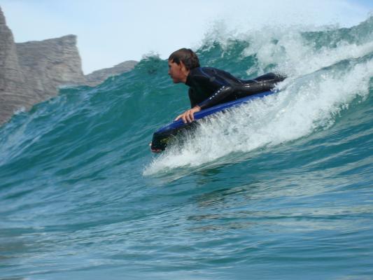 Jeandre de Villiers at Glen Beach