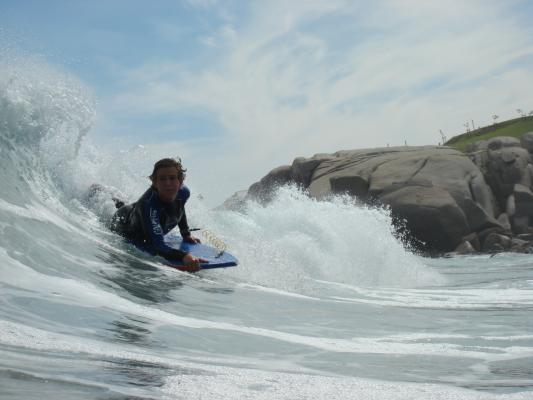 Matt Samson at Glen Beach