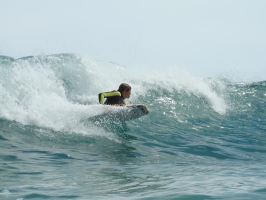 Roche de villiers at Glen Beach