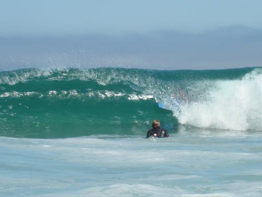 Danie Marais at Glen Beach