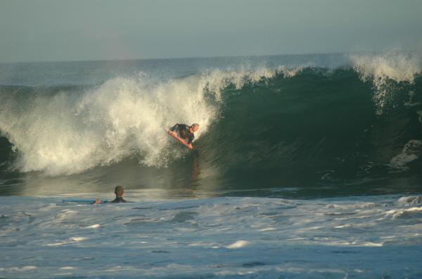 Kobus Landman at Onrus Beach