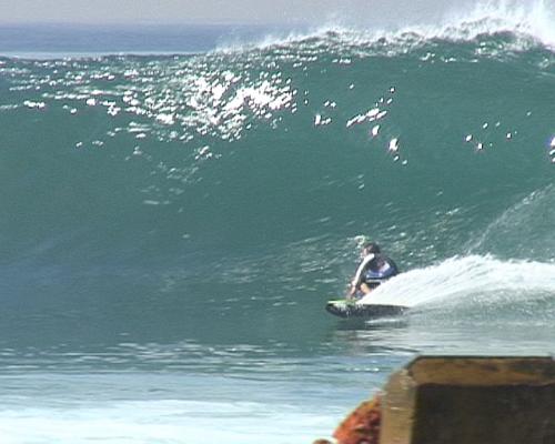 Sean Tickner at Cave Rock