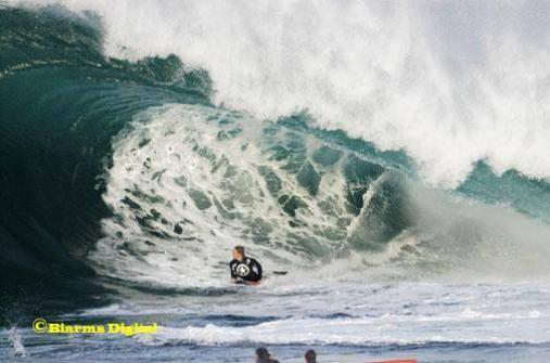 Dave Winchester at Shark Island