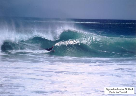 Byron Loubser at Hoek