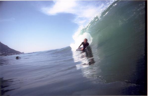 Byron Loubser at Kalk Bay