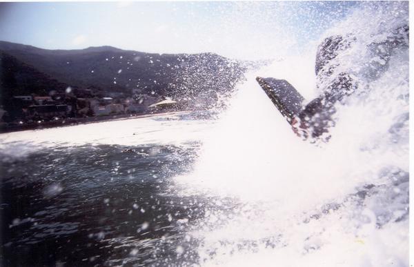 Byron Loubser at Kalk Bay