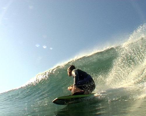 Sean Tickner at Cave Rock