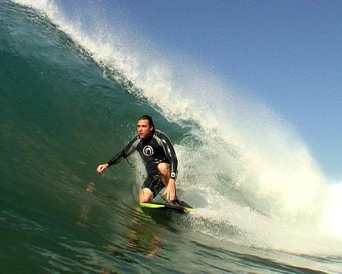 Sean Tickner at Cave Rock